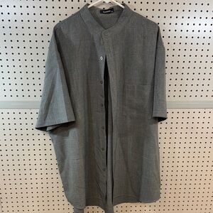 Elegant Gray Button Down Shirt